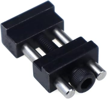 CWZ Milling Vise Jaw Stop, CNC Machine Tool, Mill Milling Vise Work Stop Quick Clamp Clamping Jaw Kit Black