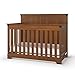 Child Craft Redmond Full Panel 4-in-1 Convertible Crib, Coach Cherry, one Size
