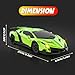 Innofans Lamborghini Remote Control Car, Officially Licensed 1:24 Scale 2.4GHz RC Drift Car Toys with Headlight, Lambo Hobby Rc Cars for Boy Girl 4-12 Years Old, Birthday Gift (Green)