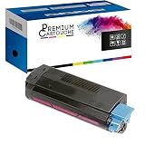 PREMIUM CARTOUCHE - x1 Toner 42127406 Magenta Compatible pour OKI C 5100, C 5100N, C 5150, C 5200, C 5200N, C 5250, C 5250DN, C 5250N, C 5300, C 5300N