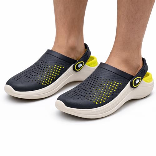 Image of PeniLo Men's Clogs Shoes | Lightweight EVA Slip-On Footwear with Anti-Slip Sole, Soft Cushion Comfort, Waterproof Garden & Casual Outdoor Sandals