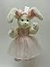 Tippy Toes 14" Ballerina Bunny Dressed Plush Stuffed Animal