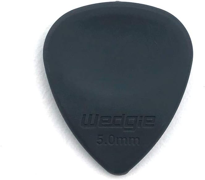Wedgie WRPP50H Rubber Guitar Picks 5.0mm Hard, 3 Pack