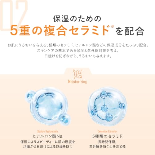 DR.WU(ドクターウー) 【日焼け止め・化粧下地】酸化亜鉛フリー SPF50+ PA+++ サンスクリーン + モイストヒアルロン酸 セラミド 配合 トーンアップ UVケア の商品画像 6