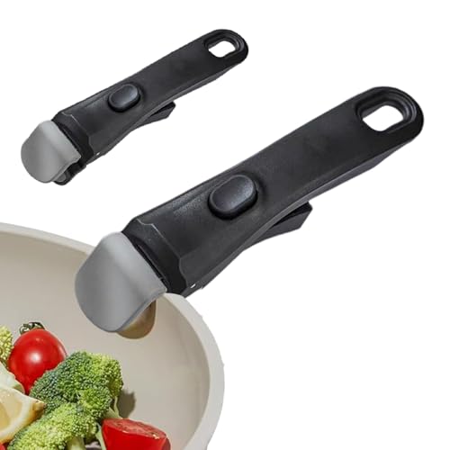 Poignée Détachable Amovible Universelle Pour Poêles, Poignée Amovible Mastrad, Poignee Détachable Pour Casserole Résistante À La Chaleur (250°C), Pince Ergonomique Pour Ustensiles De Supporte 10kg