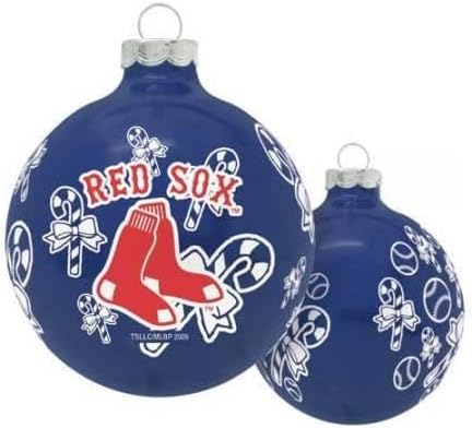 Boston Red Sox MLB Traditional Round Ornament