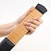 Guitar Practice Tools for Beginner, 6 Strings 6 Fret Plastics Fingerboard Portable Pocket guitar Practice Tool Chord Trainer, with Tuning Wrench Velvet Bag (Guitar Practice Tool)