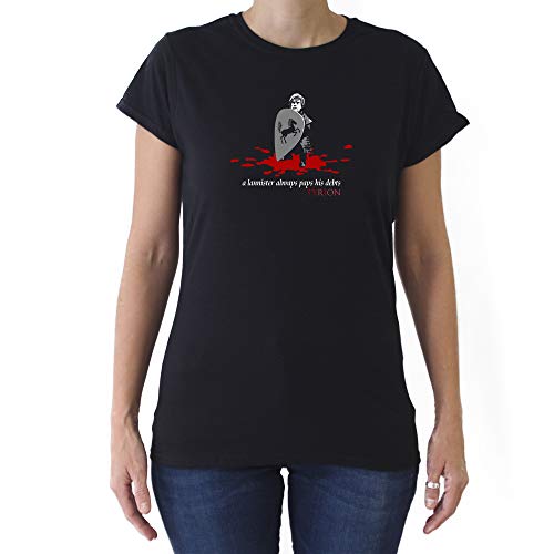 GAMBA TARONJA Tyrion - Camiseta - Chica - Game of Thrones - Tyrion Lannister - Juego DE Tronos
