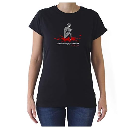 GAMBA TARONJA Tyrion - Camiseta - Chica - Game of Thrones - Tyrion Lannister - Juego DE Tronos