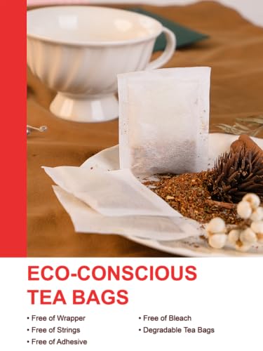 TeeLux Rooibos Chai Tea, Rooibos Tea with Cinnamon, Ginger, Clove & Cardamom, Smooth & Spicy & Sweet Flavor, Caffeine-Free, 100 Count - Thumbnail 5
