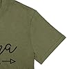 Mama-in-The-Making-Pregnancy-Announcement-T-Shirt-Women-Letter-Print-Short-Sleeve-Tops-Tee Mama in The Making Pregnancy Announcement T-Shirt Women Letter Print Short Sleeve Tops Tee (Medium, Army Green)