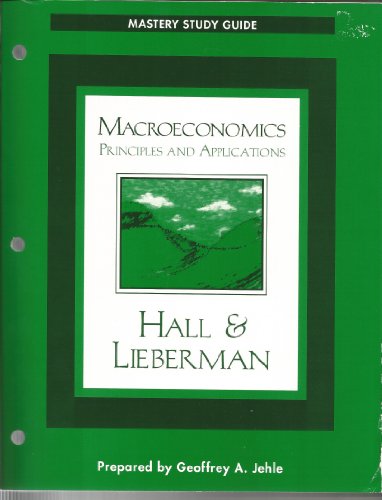Mastery Study Guide for Macroeconomics 032400317X Book Cover