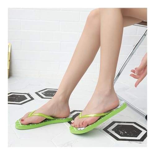 Chaussures de douche et chaussons de plage d'été taille 36 vert - 3