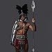 Spartan Spear 56In Medieval Roman Plastic Spear Prop Costume Accessory Weapon,Cosplay Vikings Role Play Decoration for Halloween Party