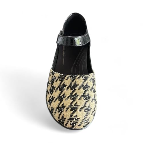 Image of Revere Osaka Mary Jane - Premium Leather - Orthotic-Friendly Removable Insoles - Adjustable Strap - Arch Support - Stylish Wedges for All-Day Comfort