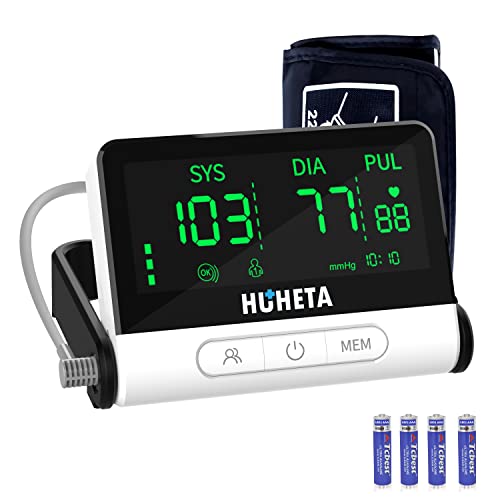 Blood Pressure Machine, Red Dot Design Award Blood Pressure Monitors Upper Arm Machine, Automatic BP Monitor with Mute Function, Includes Batteries, 99x2 Reading Memory Blood Pressure for Home Use Blood Pressure Machine, Red Dot Design Award Blood Pressure Monitors Upper Arm Machine, Automatic BP Monitor with Mute Function, Includes Batteries, 99x2 Reading Memory Blood Pressure for Home Use