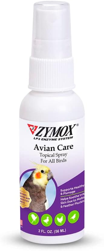 Avian Care Topical Spray for All Birds, 2 oz. – Soothes Irritated Skin & Supports Healthy Plumage for All Birds, Fowl & Poultry