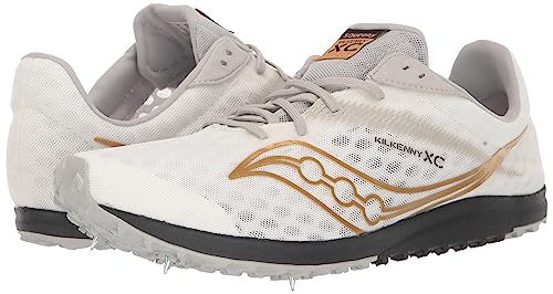 Saucony Tênis feminino Kilkenny Xc 9, Branco, 9.5