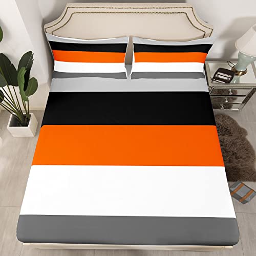 Erosebridal Geometric Patchwork King Bedding Set #TOP20