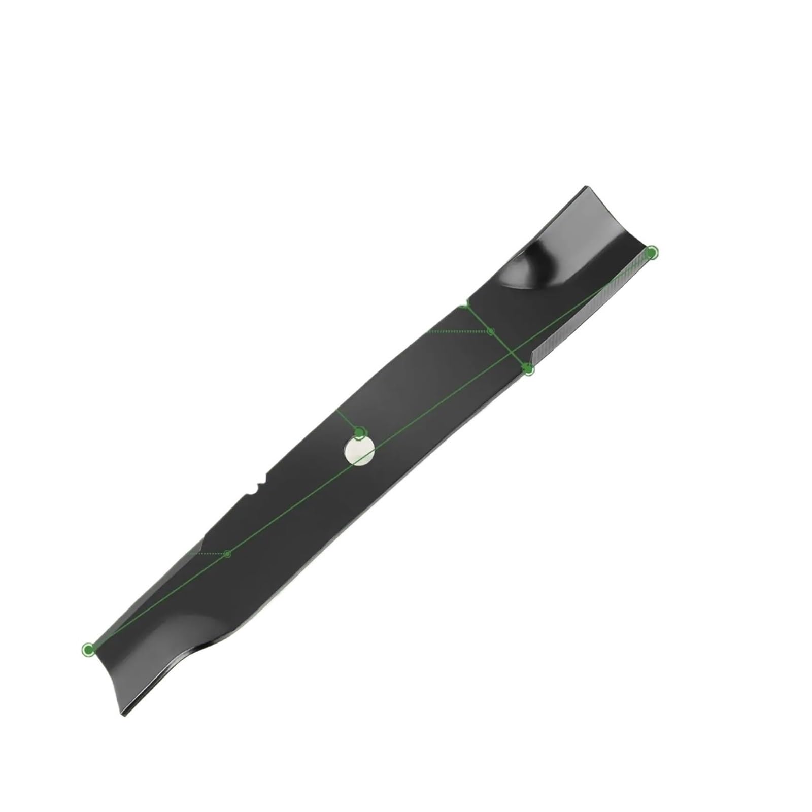 Cuchillas for Cortacésped, Paquete De 3, Elevación Alta, 60 '', Compatibles Con J_ohn Deere TCU15881, M128485, M131958, M144196, M163983