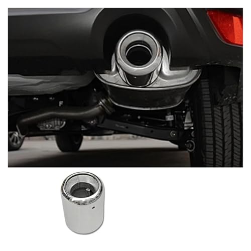 Gorge de queue d'échappement Subaru Forester accessoire auto chrome