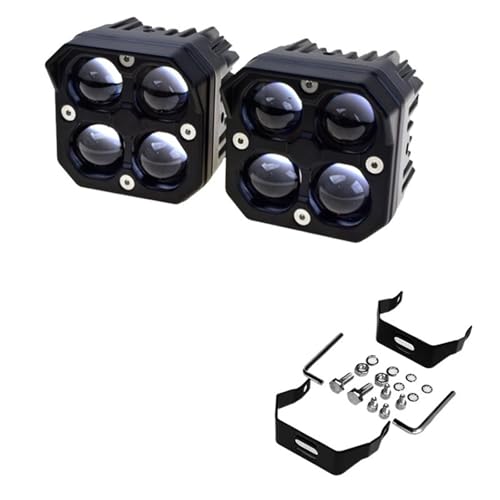 Lumière moto LED 3 pouces projecteur pour rouler sereinement lors des road-trips