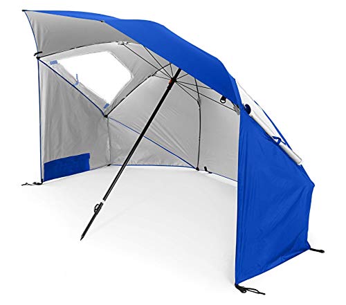Sklz Parsol Sport Brella Sombrilla para Todas Las Estaciones, Unisex, Azul, 2.4 m