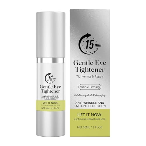 Crema para el Contorno de Ojos - Gel Hidratante de 30ml que y Tensa,Crema en Gel Hidratante para Contorno de Ojos | Para el Cuidado Facial Diario de Mujeres y Regalo para Hogar