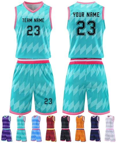 Custom Basketball Practice Jersey with Team Name & Number -