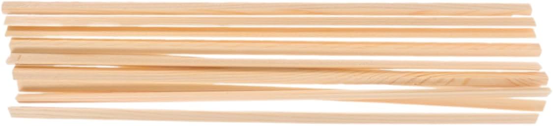 ERINGOGO 10pcs Window Molding Wood Strips DIY Decorative Trim for Photography and Home Decor Wooden Modeling Strips Easy Application and Unique Design for Interior and Exterior Use