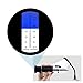 High Accuracy Refractometer Salt Concentration 0-28% Brine Salinity Refractometer with 0.2% Division Automatic Temperature Compensation (ATC) Refractometer