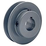 Saelno AK30-7/8 V Belt Pulley 7/8 inch bore 3.05" OD,V-Belt Sheave Cast Iron for A 3L 4L V-Belts,AK3078 Pulley
