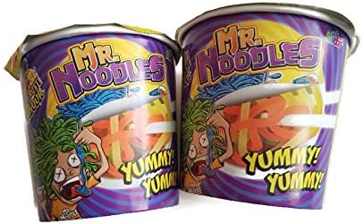 Yummy Gummy Noodles Candy Chopsticks Candy Soy Sauce Candy Noodles 2 Pack Bundle