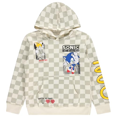 Image of Sonic the Hedgehog Boys Hoodie or Crewneck Sweatshirt & Shorts Set, Little & Big Boys Sizes 4-20