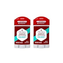 Old Spice Anti-Perspirant Pure Sport+ Soft Solid, 2.6 Ounce Pack of 2