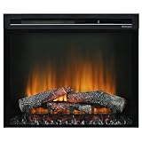 Dimplex 211002 XHD28 Firebox - Chimenea eléctrica (28', Efecto de Llama Optiflame Patentado, Incluye Mando a Distancia), Color Negro