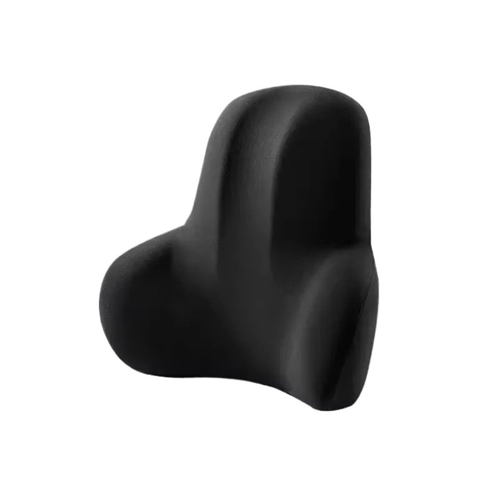 KAUWYEHD Car Seat Accessories Car Neck Pillow Lumbar Backrest Headrest Cushion(Black Waist)