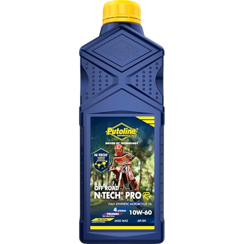 Huile Putoline N-Tech Pro R+ Off Road 10W60 4T 1L pour moto