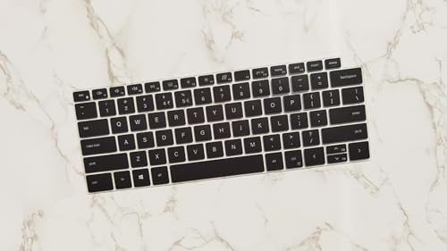 keyboard skin cover for dell Dell XPS 13 9300 9310(not fit XPS 13 9310 2 in 1) (black)