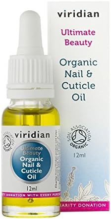 Viridian Ultimate Beauty Organic Nail & Cuticle Oil - 12ml, 12 ml (Pack of 1)