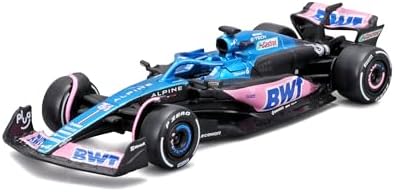 Bburago - Formula 1 Alpine 2023 by Charles Ocon - 1:43 Vehicle Reproduction - Racing Collection - Collectable Children's Toy from 3 Years - 38072O