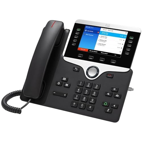 Cisco 8861 IP Phone with Multiplatform Firmware - Charcoal