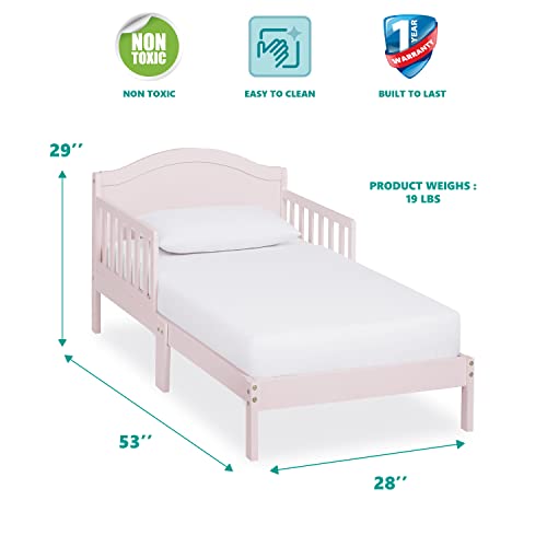 Dream On Me Sydney Toddler Bed In Blush Pink, Greenguard Gold Certified 53X29X28 Inch (Pack Of 1) #TOP3
