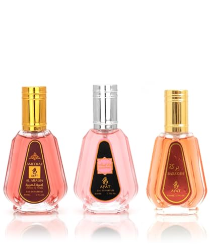 AYAT PERFUMES - Cofre 3 Perfumes – Eau de Parfum Ameerat Al...