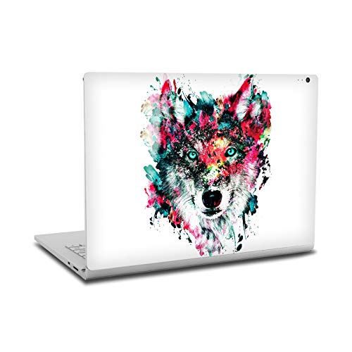 Autocollant loup Surface Book 2 skin vinyle pour personnaliser au bureau