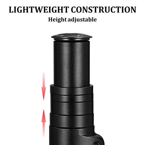 BESPORTBLE Extensor de Bicicleta Stem Liga de Alumínio Guiador Stem Raiser Equitação Acessório Cabeç