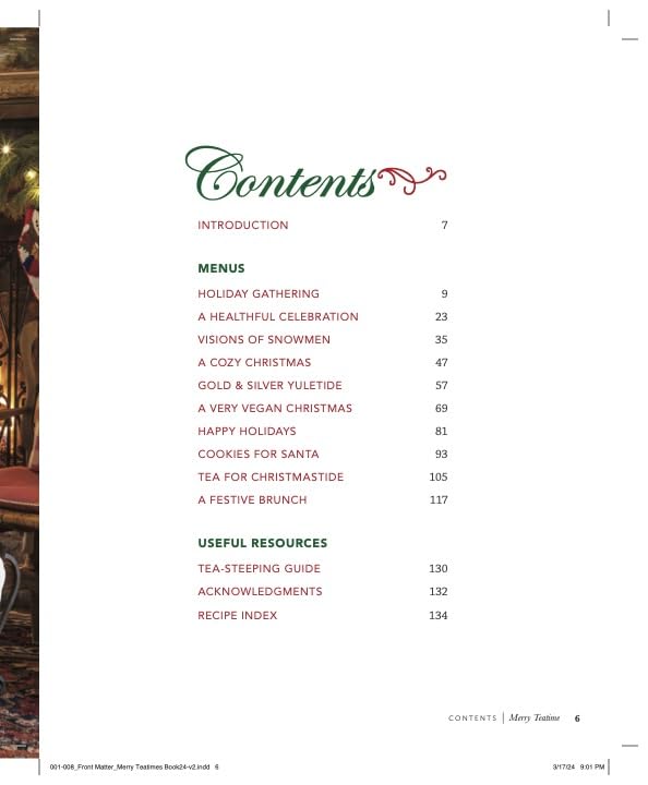 Merry Teatimes: Christmas Delights to Sip and Savor