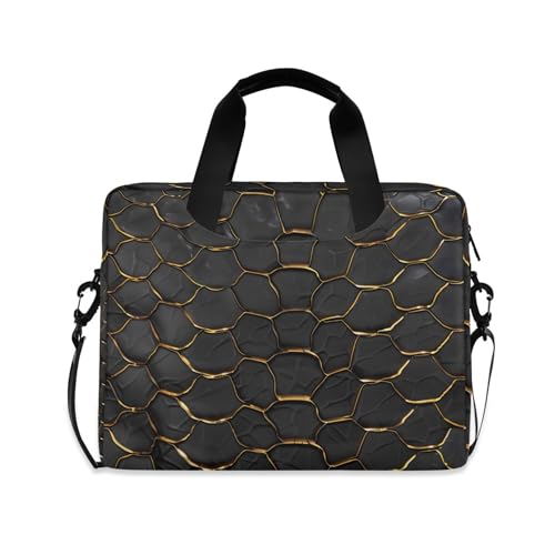 ALAZA Maletín para portátil 13-15.6 pulgadas con estampado serpiente