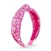 CTZENWAY Sequin Knotted Headband for Women, Sparkly Knotted Wide Hair Bands for Girls, Glitter Fashion Iridescent Headbands Hair Accessories Fancy Outfits for Party Birthday Prom (RosePink)