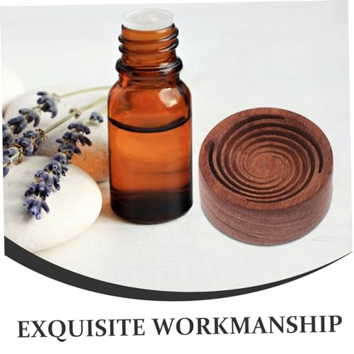 Difusor aromático eléctrico redondo de madera Holibanna miniatura 6